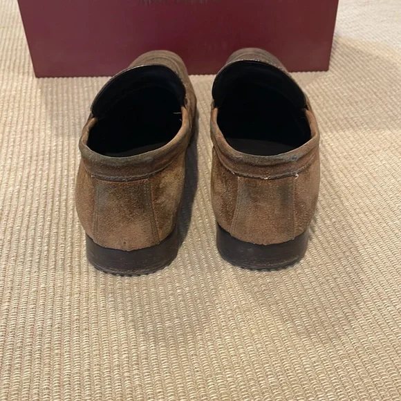 To Boot New York Brushed Leather Dark Brown Men’s Size 8.5 - Picture 7 of 11